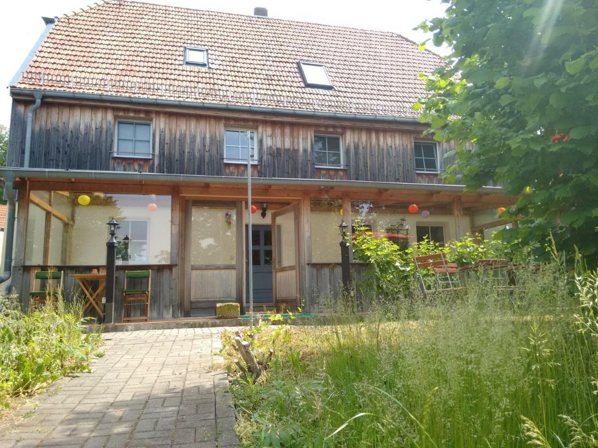 Pension Elbkiosk Kleinzadel Bagian luar foto